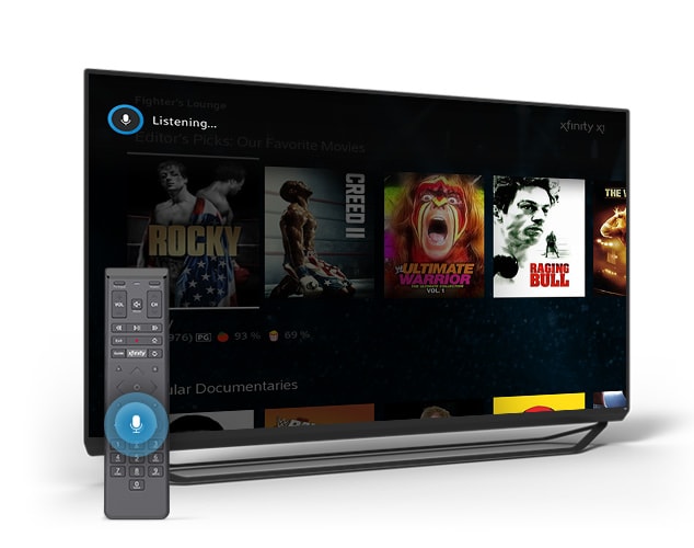 TV with voice remote